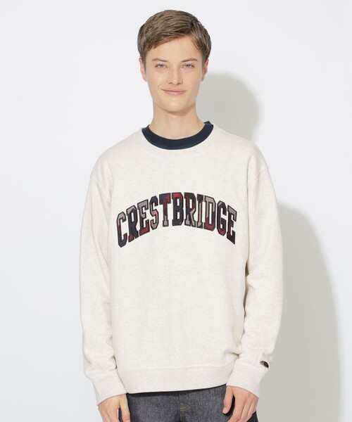 CB CRESTBRIDGE(シービークレストブリッジ)の「ヘッジホッグカレッジプルオーバー(Tシャツ/カットソー・レディース・ネイビー/ピンク系その他2/オフホワイト/オレンジ・3/2/1)」の6枚目の写真