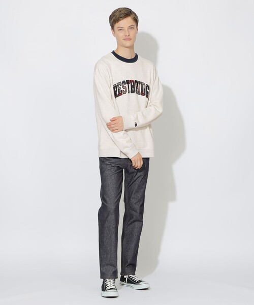 CB CRESTBRIDGE(シービークレストブリッジ)の「ヘッジホッグカレッジプルオーバー(Tシャツ/カットソー・レディース・ネイビー/ピンク系その他2/オフホワイト/オレンジ・3/2/1)」の7枚目の写真
