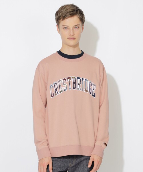 CB CRESTBRIDGE(シービークレストブリッジ)の「ヘッジホッグカレッジプルオーバー(Tシャツ/カットソー・レディース・ネイビー/ピンク系その他2/オフホワイト/オレンジ・3/2/1)」の14枚目の写真