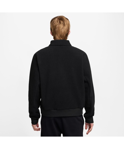 NIKE（ナイキ）の「ナイキ NIKE ナイキ クラブ SHERPA コーチ ジャケット（その他アウター・メンズ・アイボリー/ブラック・S/M/L/LL/3L）」の5枚目の写真