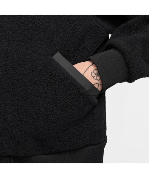 NIKE（ナイキ）の「ナイキ NIKE ナイキ クラブ SHERPA コーチ ジャケット（その他アウター・メンズ・アイボリー/ブラック・S/M/L/LL/3L）」の6枚目の写真