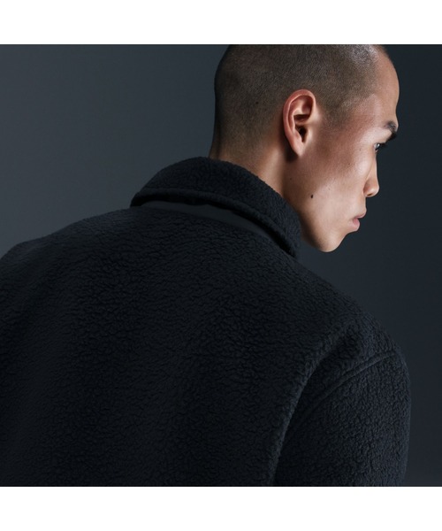 NIKE（ナイキ）の「ナイキ NIKE ナイキ クラブ SHERPA コーチ ジャケット（その他アウター・メンズ・アイボリー/ブラック・S/M/L/LL/3L）」の10枚目の写真