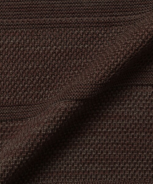 MACKINTOSH LONDON（マッキントッシュ ロンドン）の「リンクスボーダークルーネックニット（ニット/セーター・メンズ・ブルー/イエロー系その他2/ブラウン系その他3・L/M/XL）」の12枚目の写真