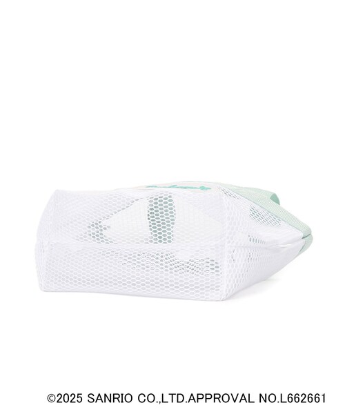 ITS'DEMO（イッツデモ）の「【ポチャッコ コラボ】メッシュバッグ（ハンドバッグ・レディース・ホワイト系9・00）」の7枚目の写真