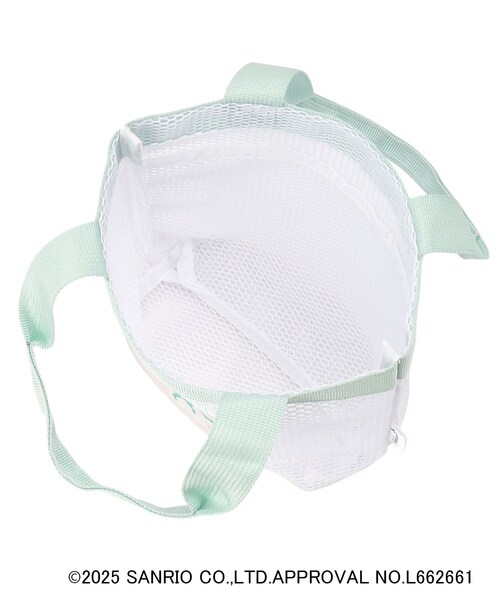 ITS'DEMO（イッツデモ）の「【ポチャッコ コラボ】メッシュバッグ（ハンドバッグ・レディース・ホワイト系9・00）」の8枚目の写真