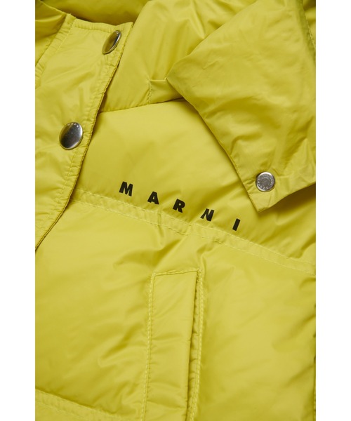 MARNI(マルニ)の「キッズ パファージャケット MARNI KID(ナイロンジャケット・キッズ・イエロー・12Y/6Y/8Y/14Y/4Y/10Y)」の3枚目の写真