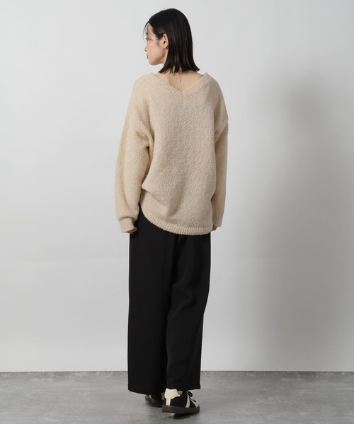 LAKOLE（ラコレ）の「ブークレロゴニットプルオーバー / 578000