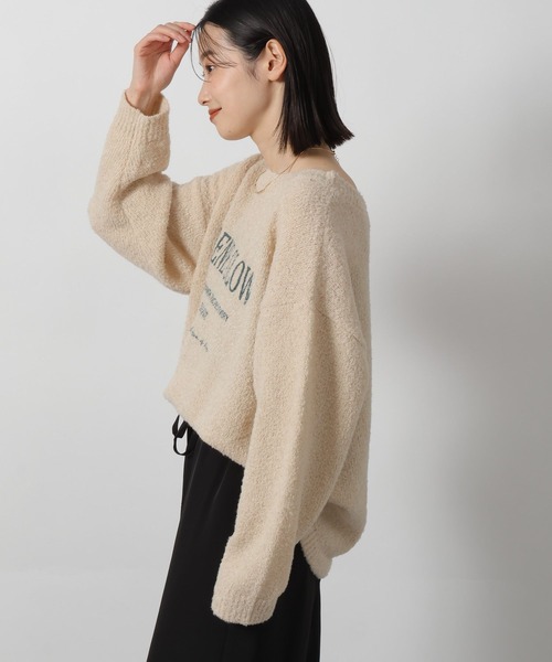 LAKOLE（ラコレ）の「ブークレロゴニットプルオーバー / 578000