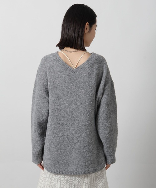 LAKOLE（ラコレ）の「ブークレロゴニットプルオーバー / 578000