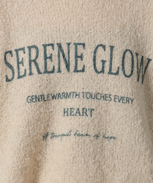 LAKOLE（ラコレ）の「ブークレロゴニットプルオーバー / 578000（ニット/セーター・レディース・グレー/ライム/アイボリー/ブラウン・FREE）」の11枚目の写真