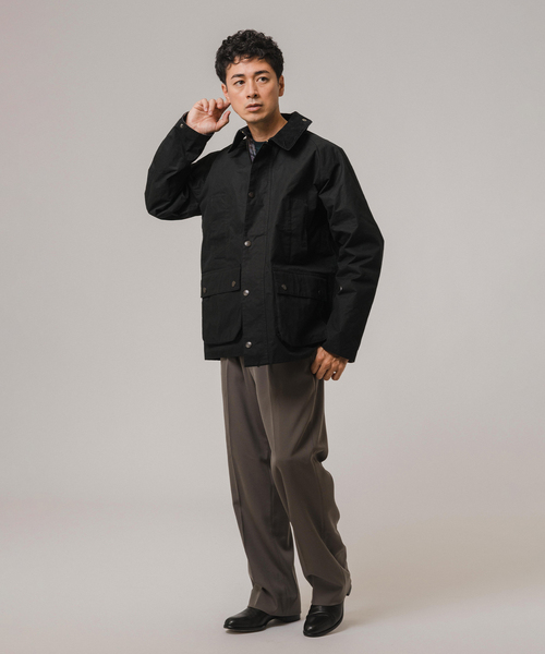 Barbour（バブアー）の「Barbour for MARKAWARE & EDIFICE 別注 BEDALE/ビデイル（その他アウター・メンズ・ブラック/ブラウン・1/3/2）」の5枚目の写真