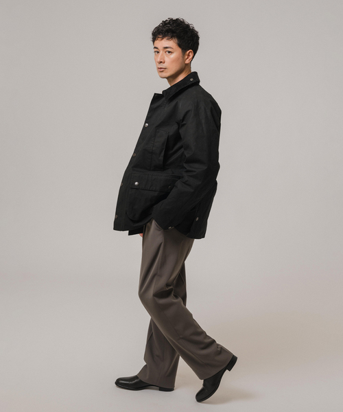 Barbour（バブアー）の「Barbour for MARKAWARE & EDIFICE 別注 BEDALE/ビデイル（その他アウター・メンズ・ブラック/ブラウン・1/3/2）」の6枚目の写真