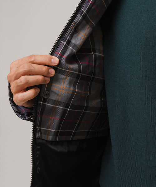Barbour（バブアー）の「Barbour for MARKAWARE & EDIFICE 別注 BEDALE/ビデイル（その他アウター・メンズ・ブラック/ブラウン・1/3/2）」の13枚目の写真