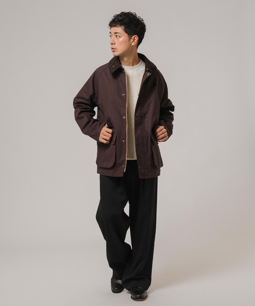Barbour（バブアー）の「Barbour for MARKAWARE & EDIFICE 別注 BEDALE/ビデイル（その他アウター・メンズ・ブラック/ブラウン・1/3/2）」の16枚目の写真