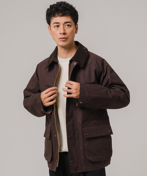 Barbour（バブアー）の「Barbour for MARKAWARE & EDIFICE 別注 BEDALE/ビデイル（その他アウター・メンズ・ブラック/ブラウン・1/3/2）」の18枚目の写真