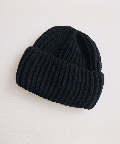 casita(RETRO GIRL)（カシータ）の「ニット帽（ハット・レディース・オフホワイト/ブラック/レッド/ブラウン・ONE SIZE）」の12枚目の写真