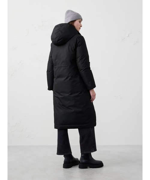 BANANA REPUBLIC FACTORY STORE（バナナリパブリック ファクトリーストア）の「BANANA REPUBLIC FACTORY STORE　　ロング パファー コート（ダウンジャケット/コート・レディース・ブラック・M/S/L/XS）」の2枚目の写真