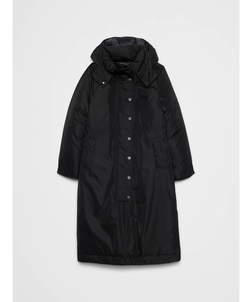 BANANA REPUBLIC FACTORY STORE（バナナリパブリック ファクトリーストア）の「BANANA REPUBLIC FACTORY STORE　　ロング パファー コート（ダウンジャケット/コート・レディース・ブラック・M/S/L/XS）」の4枚目の写真