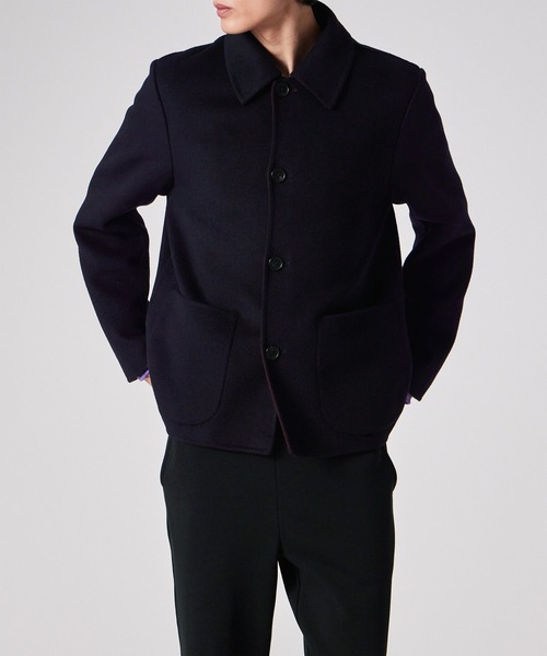 ウールビーバー ダブルフェイス カバーオール / 252115 666Z