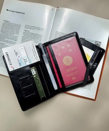 CALIFORNIA OUTFITTERS（カリフォルニア アウトフィッターズ）の「10D23-KR レザー調パスポートケース チケットホルダー（パスポートケース）」