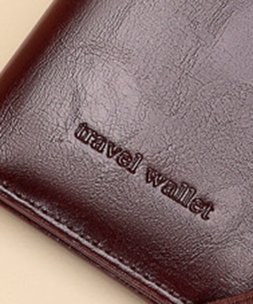 CALIFORNIA OUTFITTERS（カリフォルニア アウトフィッターズ）の「10D23-KR レザー調パスポートケース チケットホルダー（パスポートケース・メンズ・ブラック/ダークブラウン/ブラウン・ONESIZE）」の10枚目の写真