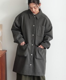 n'OrLABEL（ノアールレーベル）の「『ウールライクステンカラーコート』（ステンカラーコート）」