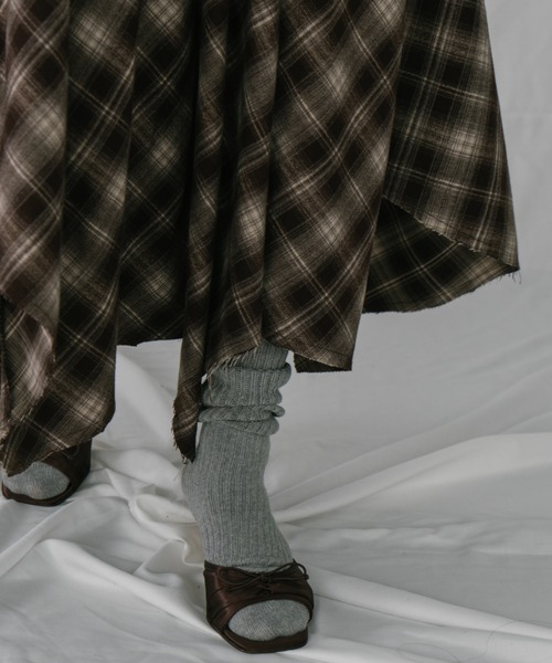 duei(デュイ)の「チェックフレアイレヘムスカート(スカート・レディース・ブラウン/ブラック・FREE)」の15枚目の写真