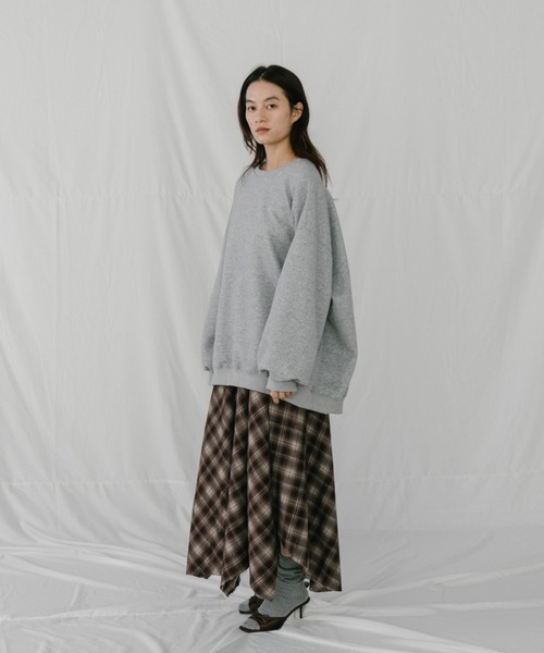 duei(デュイ)の「チェックフレアイレヘムスカート(スカート・レディース・ブラウン/ブラック・FREE)」の18枚目の写真