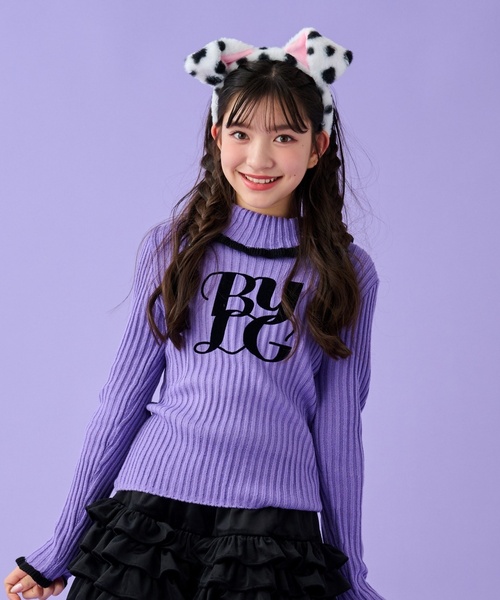 セール】ロゴ刺しゅうテレコニット（ニット/セーター）｜by LOVEiT