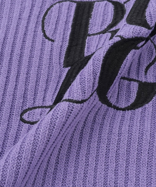 by LOVEiT(バイラビット)の「ロゴ刺しゅうテレコニット(ニット/セーター・キッズ・オフホワイト/ブラック/ラベンダー・130cm/160cm/120cm/150cm/140cm)」の19枚目の写真