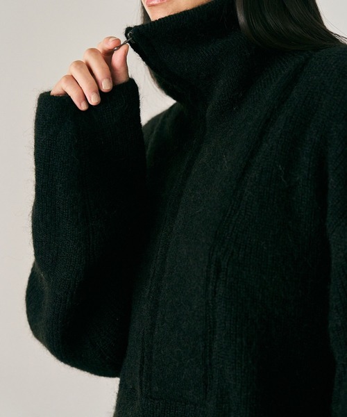 Chaos（カオス）の「Chaos(カオス)/ トゥルリーニット（ニット/セーター・レディース・ブラック/ベージュ/ライトピンク・FREE）」の12枚目の写真