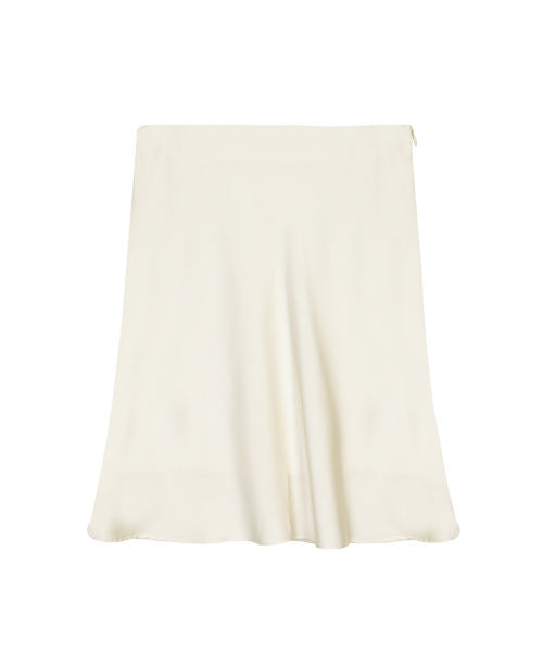 NICK&NICOLE（ニックアンドニコール）の「MINI SATIN FLARE SKIRT_CREAM（スカート・レディース・その他・SMALL/MEDIUM/LARGE）」の9枚目の写真