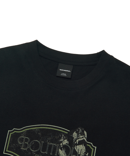 WKNDRS(ウィーキャンドース)の「ブティックTシャツ(ブラック)(Tシャツ/カットソー・レディース・その他・SMALL/MEDIUM/LARGE/X-LARGE)」の3枚目の写真