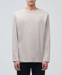 ベーシック長袖Tシャツ [マッシュルーム]