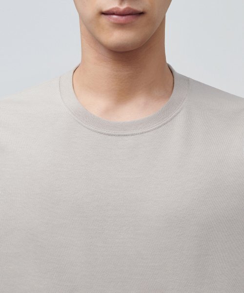 MUSINSA STANDARD（ムシンサスタンダード）の「ベーシック長袖Tシャツ [マッシュルーム]（Tシャツ/カットソー・メンズ・その他・XX-LARGE/LARGE/X-LARGE/MEDIUM）」の3枚目の写真