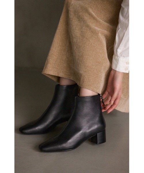 STACCATO（スタッカート）の「クライススタイルブーツ（ブーツ・レディース・ブラック/オレンジ系その他・23cm/23.5cm/24cm/24.5cm）」の2枚目の写真