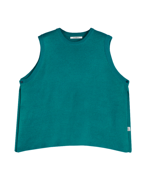 AVANDRESS(アバンドレス )の「Vivid Slit Knit Vest - 7 COL(ベスト・メンズ・ブラック/ダークグリーン/ブラウン/オリーブ/グリーン/ミント/PINK・2/3)」の8枚目の写真