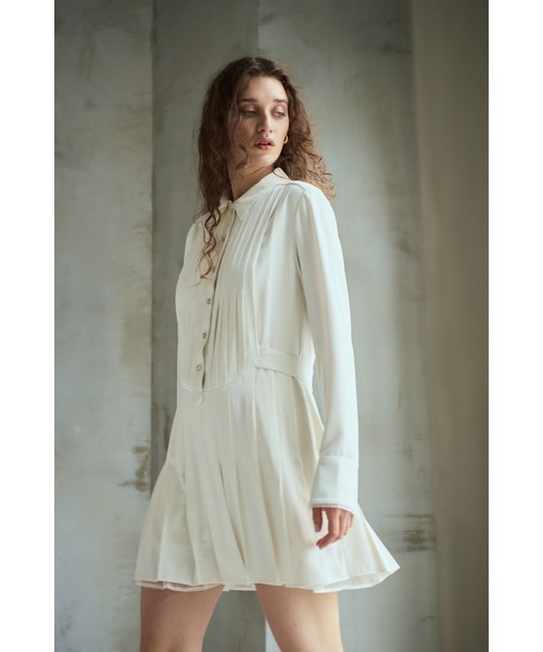 Estella.K エステラケー ロングワンピース ティアード 白 コットン F Estella.K｜エステラケーのワンピース/ドレス（長袖）通販 - ZOZOTOWN