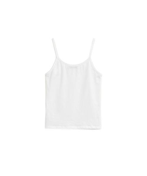 SUNBURNPROJECT(サンバーンプロジェクト)の「Sunburn Basic Sleeveless Top, WHITE(Tシャツ/カットソー・レディース・その他・FREE)」の3枚目の写真