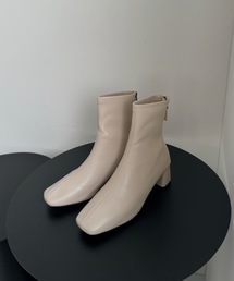 square toe short boots / スクエアトゥショートブーツ