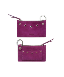 HIETA（ヒエタ）の「Bella card wallet / Grape（札入れ/マネークリップ）」
