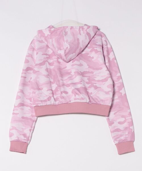 セール】ピンクカモフラージュジップパーカー（パーカー）｜GEMEDA