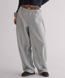 hazyl(wCW)layered sweat pants / C[hXEFbgpc(XEFbgpc)