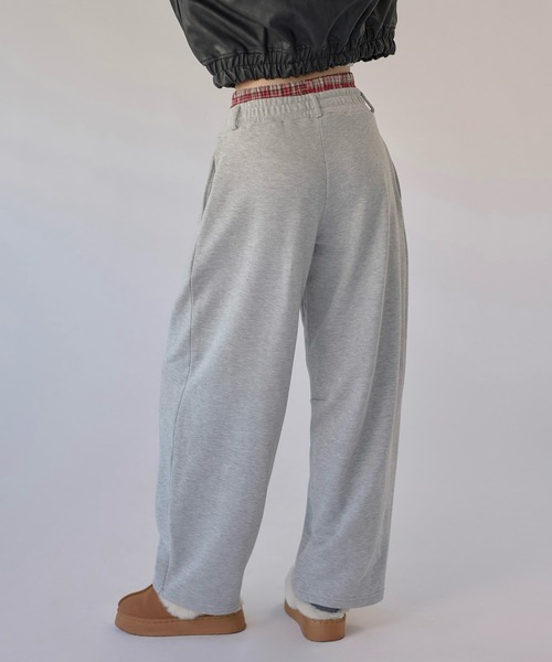 hazyl(ヘイジル)の「layered sweat pants / レイヤードスウェットパンツ(スウェットパンツ・レディース・グレー系その他/グレー・SMALL/MEDIUM)」の16枚目の写真