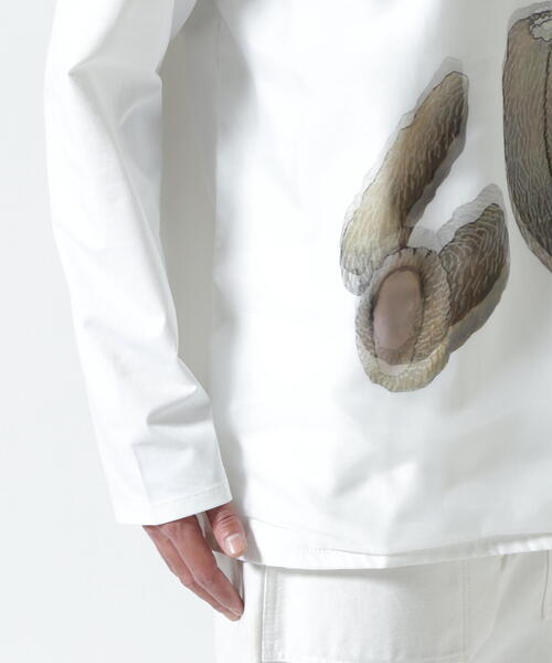 maxsix（マックスシックス）の「maxsix(マックスシックス）TEDDY BEAR 3D L/S TEE（Tシャツ/カットソー・メンズ・ブラック/ホワイト・L/M/S）」の17枚目の写真