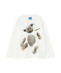 maxsix（マックスシックス）の「maxsix(マックスシックス）TEDDY BEAR 3D L/S TEE（Tシャツ/カットソー）」
