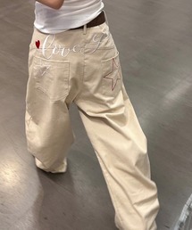 Ressaca（レサーカ）の「ワイドシルエットバック刺繍ロゴパンツ（その他パンツ）」