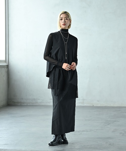 funda mine（ファンダマイン）の「ブラックエアベスト（ベスト・レディース・ブラック・FREE）」の3枚目の写真