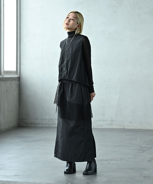 funda mine（ファンダマイン）の「ブラックエアベスト（ベスト・レディース・ブラック・FREE）」の4枚目の写真