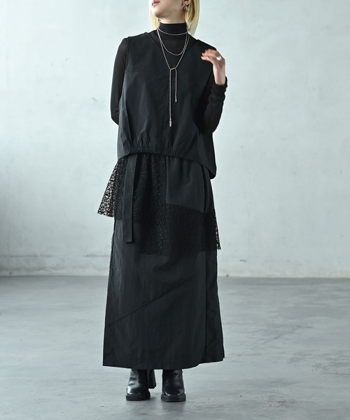 funda mine（ファンダマイン）の「ブラックエアベスト（ベスト・レディース・ブラック・FREE）」の9枚目の写真